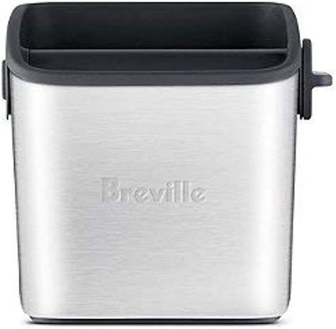 breville knock box mini in stainless steel construction|Breville knock box bcb100.